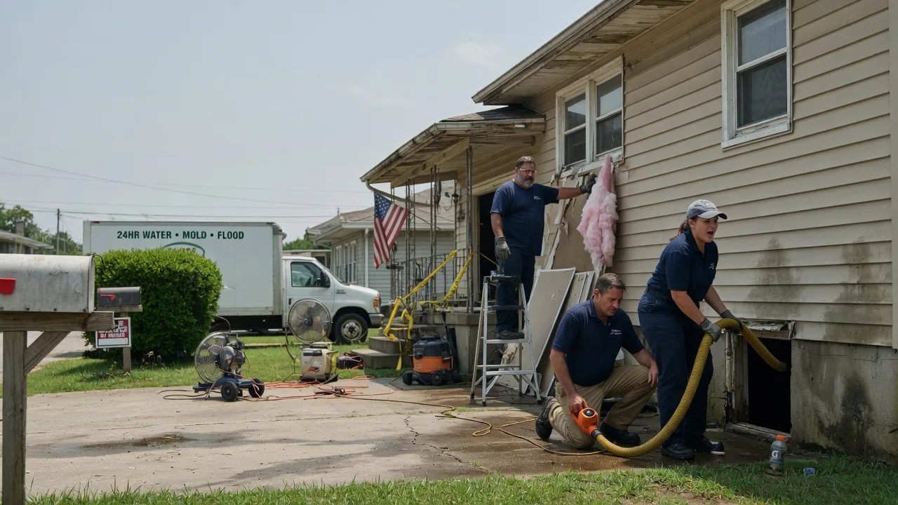 Water Damage Repair in Due West, SC near me